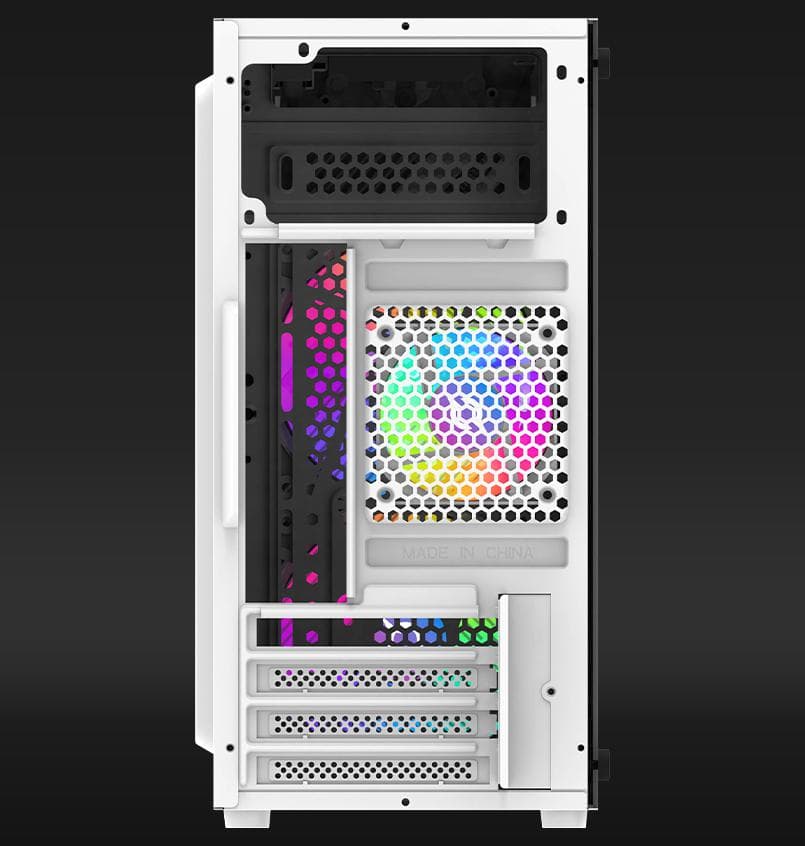 Carcasa AQIRYS BELLATRIX PRO, Da, Mini Tower, White - 4