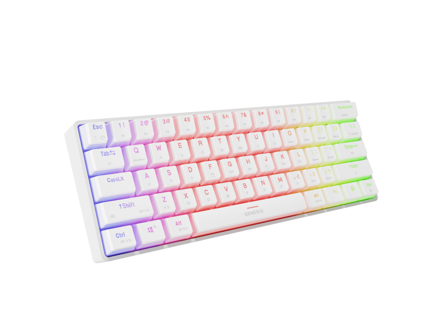 Tastatura gaming mecanica wireless Genesis Thor 660 G2 60% ,