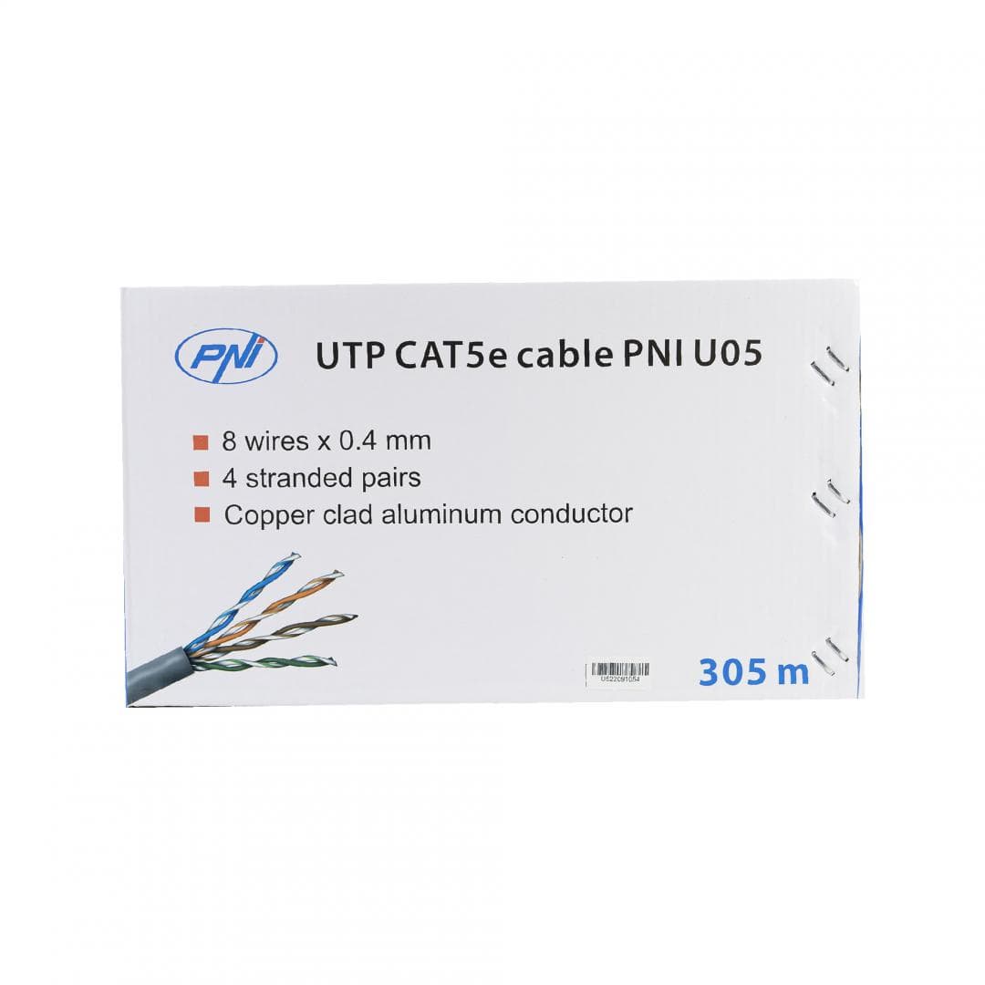 Cablu UTP CAT5e PNI U05 cu 4 perechi pentru internet - 3