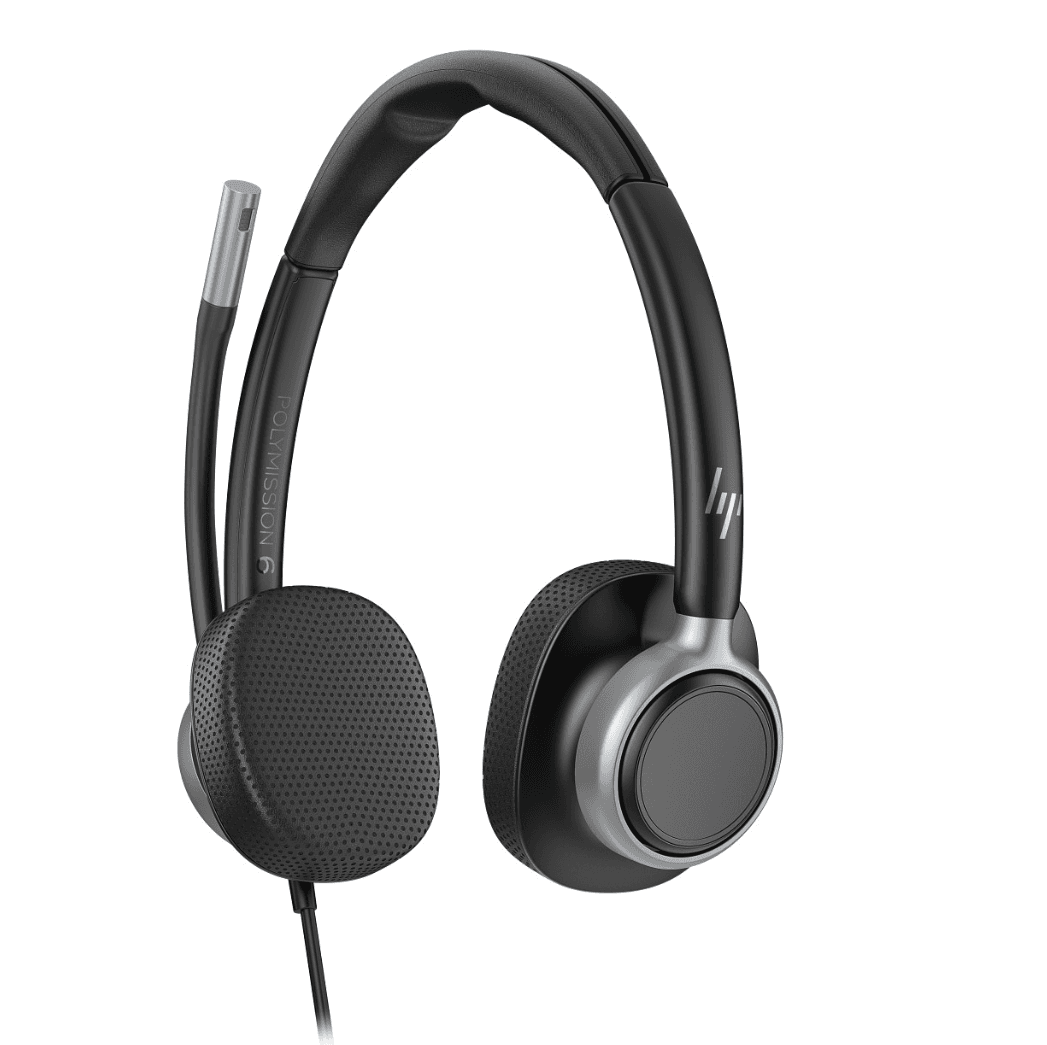 Casti Head-band Poly Mission 625 Stereo USB Wired Headset, Cu - 2