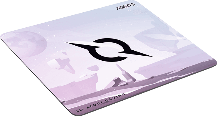 Mousepad AQIRYS Gravity Medium, fabricat din material din microfibra, dimensiuni - 3