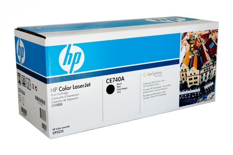 Toner HP CE740A, black, 7 k, HP Color LaserJet CP5220,