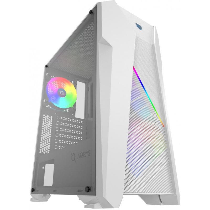 Carcasa AQIRYS CANOPUS, RGB, Mid Tower, White - 2