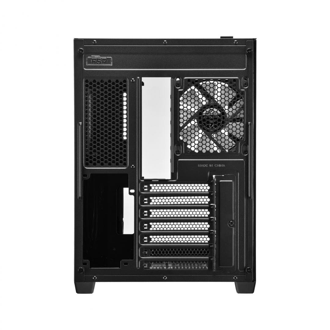 Carcasa FORTRON CMT380, RGB, Mid Tower, Black - 3