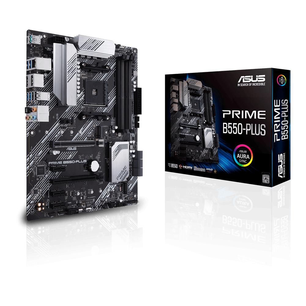 Placa de baza ASUS PRIME B550-PLUS, Socket AM4, DDR4, ATX