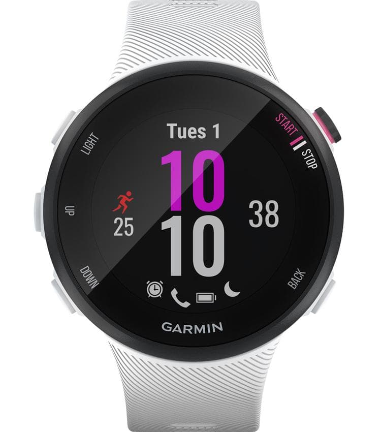Ceas Smartwatch Garmin Forerunner 45, Small, White - 2