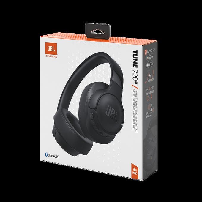 Casti Head-band JBL Tune 720BT, Fara Fir, Negru - 8