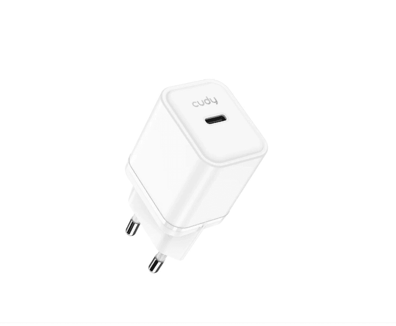 CUDY 20W USB-C Charger, GaN, 1 USB-C port, QC+PD 3.0,