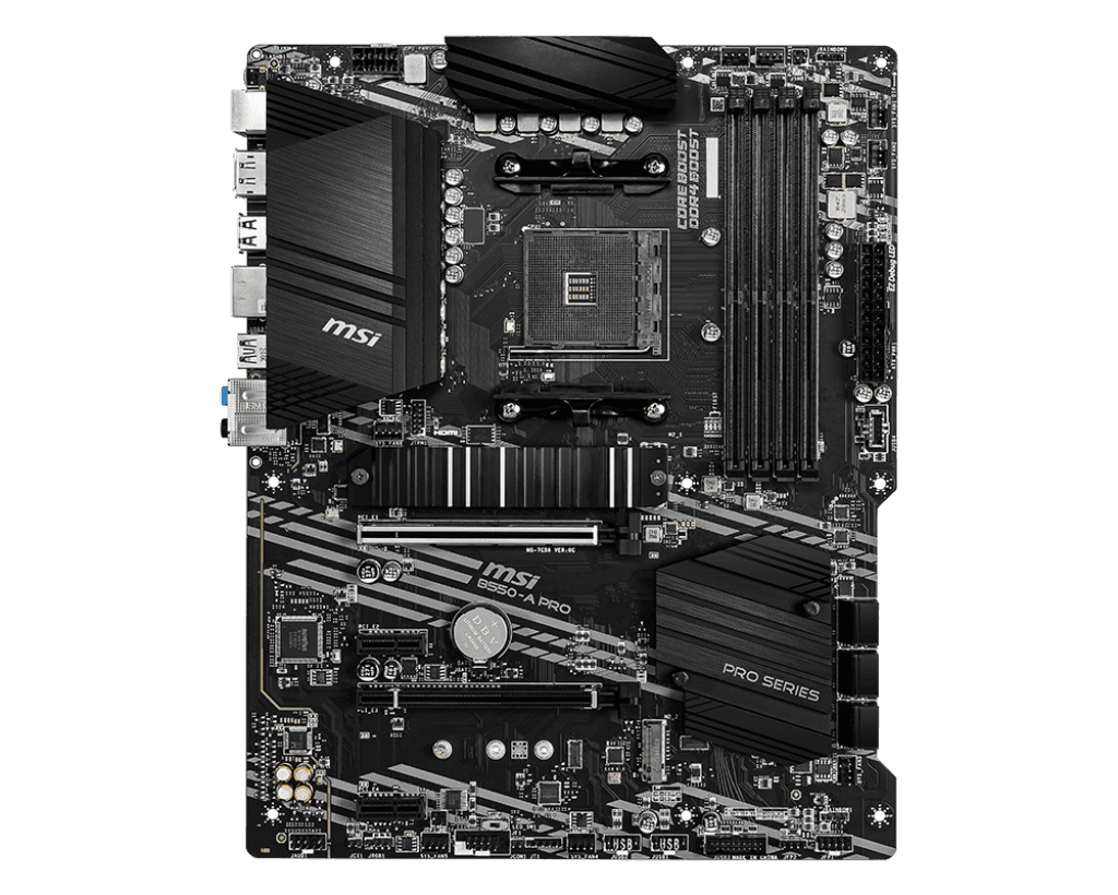 Placa de baza MSI B550-A PRO, Socket AM4, DDR4, ATX