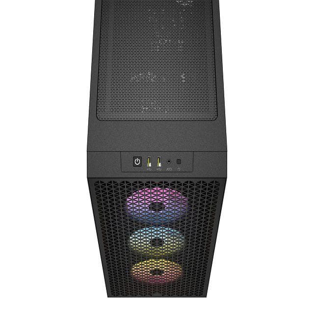 Carcasa Corsair CC-9011255-WW, RGB, Mid Tower, Black - 2