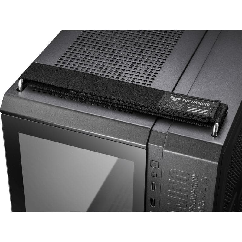 Carcasa ASUS TUF Gaming GT502 PLUS, RGB, Mid Tower, Black - 9
