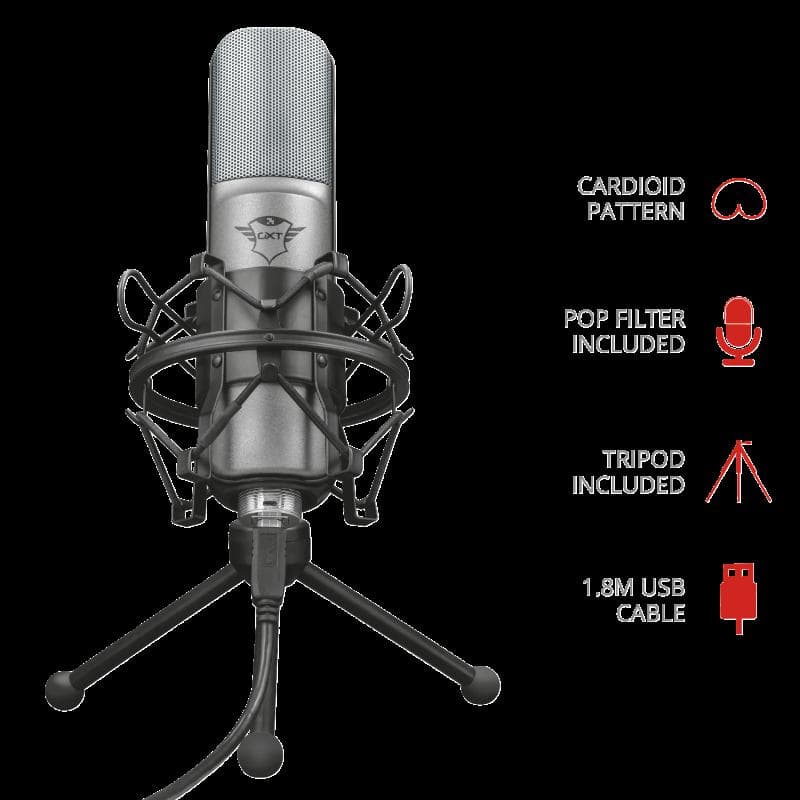 Microfon Trust GXT 242 Lance Streaming Mic - 2