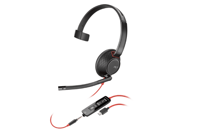 Casti Mono-casca HP Blackwire 5210, Wired, Negru