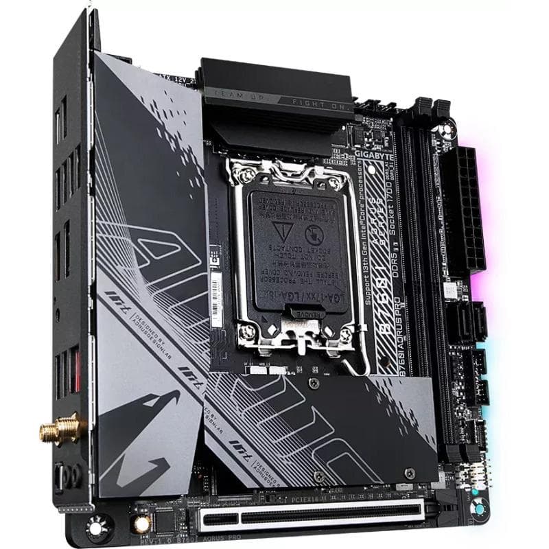 Placa de baza Gigabyte B760I AORUS PRO, Socket 1700, DDR5, - 3