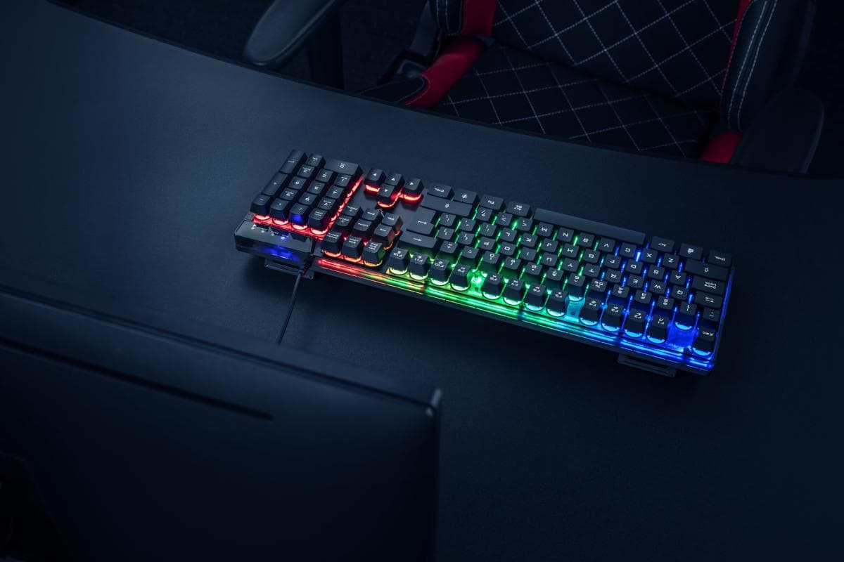 Tastatura Trust GXT 835 Azor, gaming, neagra - 7