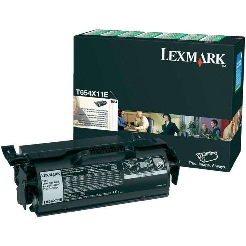 Toner Lexmark T654X11E, black, 36 k, T654dn , T654dtn ,