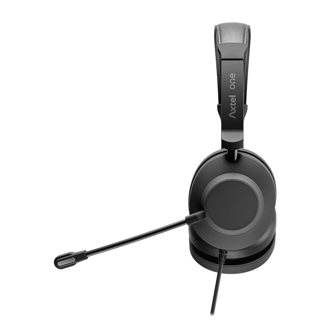 Casti Head-band AXTEL Axtel One UC35, Cu fir, Negru - 2