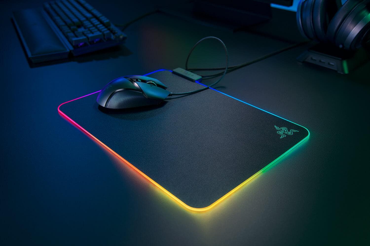 Mousepad Razer Firefly V2 Hard Surface, RGB, standard - 3