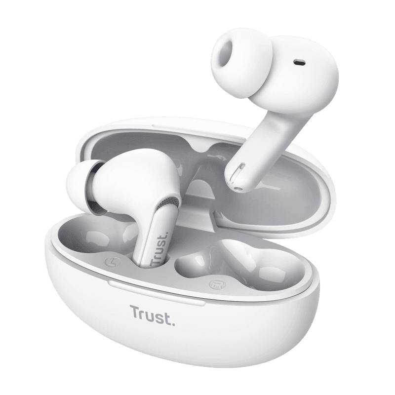 Casti In-ear TRUST Yavi, Wireless, Negru