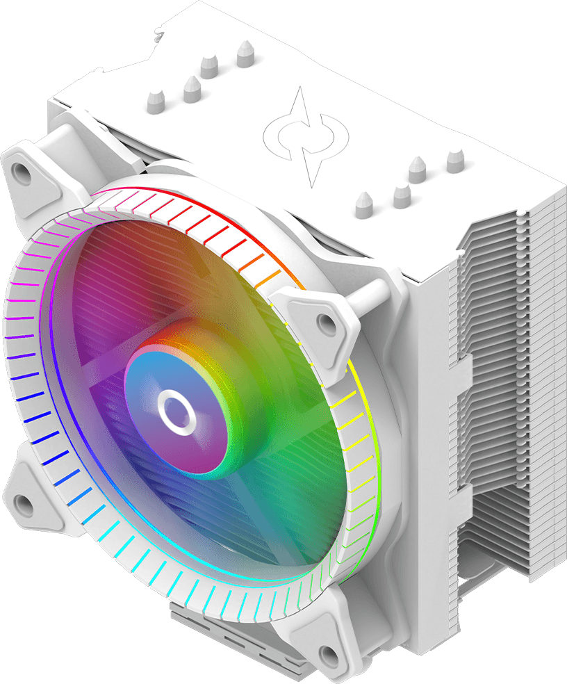 Cooler Procesor AQYRIS URANUS LS ARGB ALB - 9