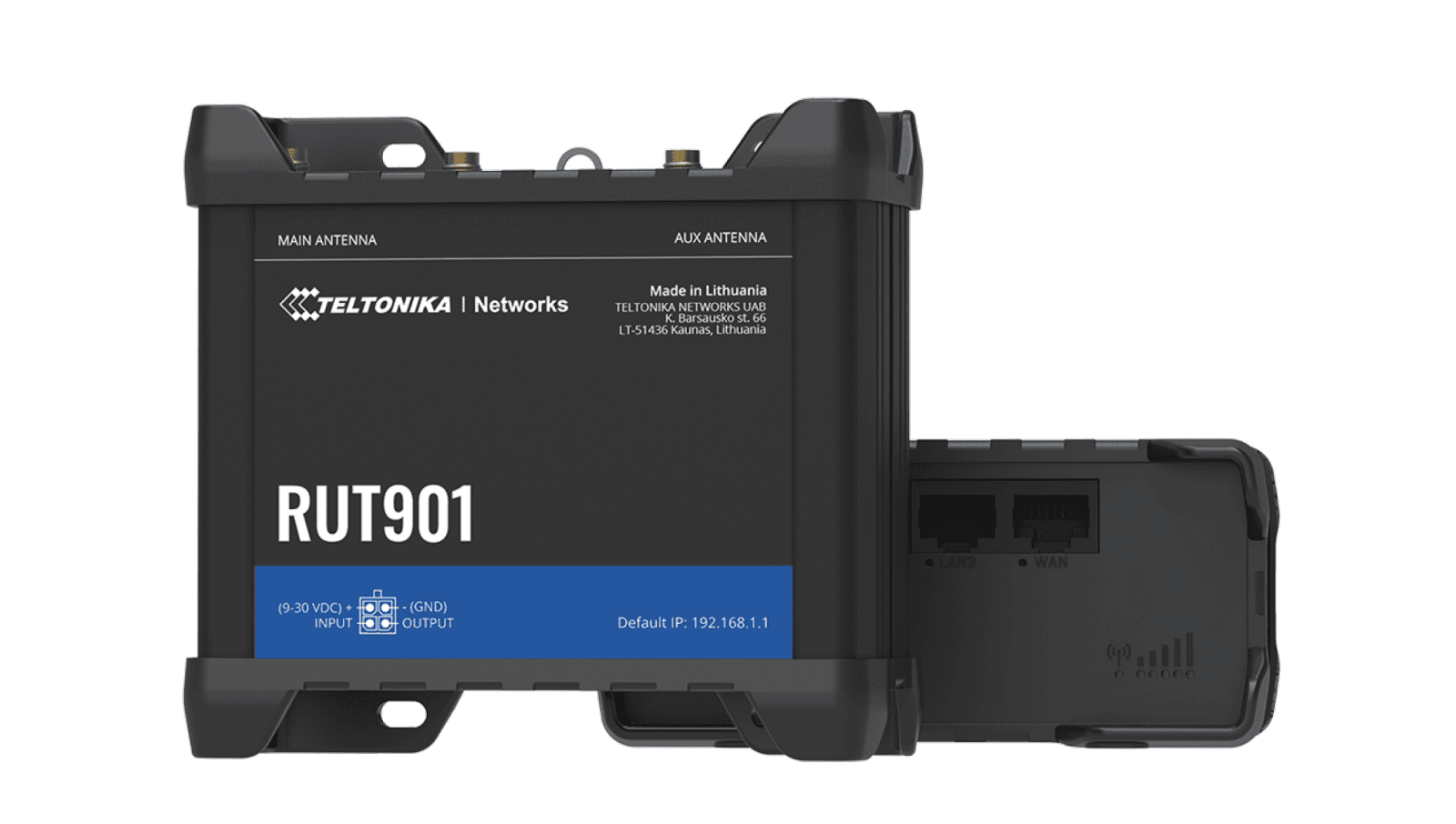 TELTONIKA TRM142 Industrial modem, 4G / LTE Cat 1, negru - 2