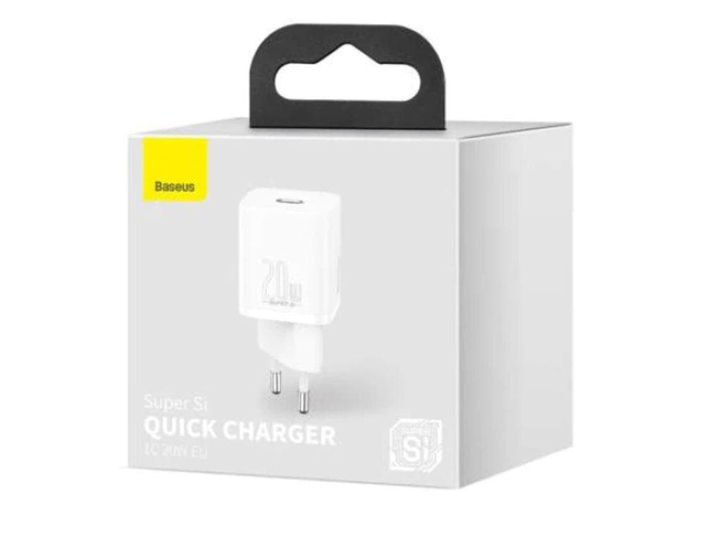 INCARCATOR retea Baseus Super Si, Quick Charge 20W, 1 x - 4