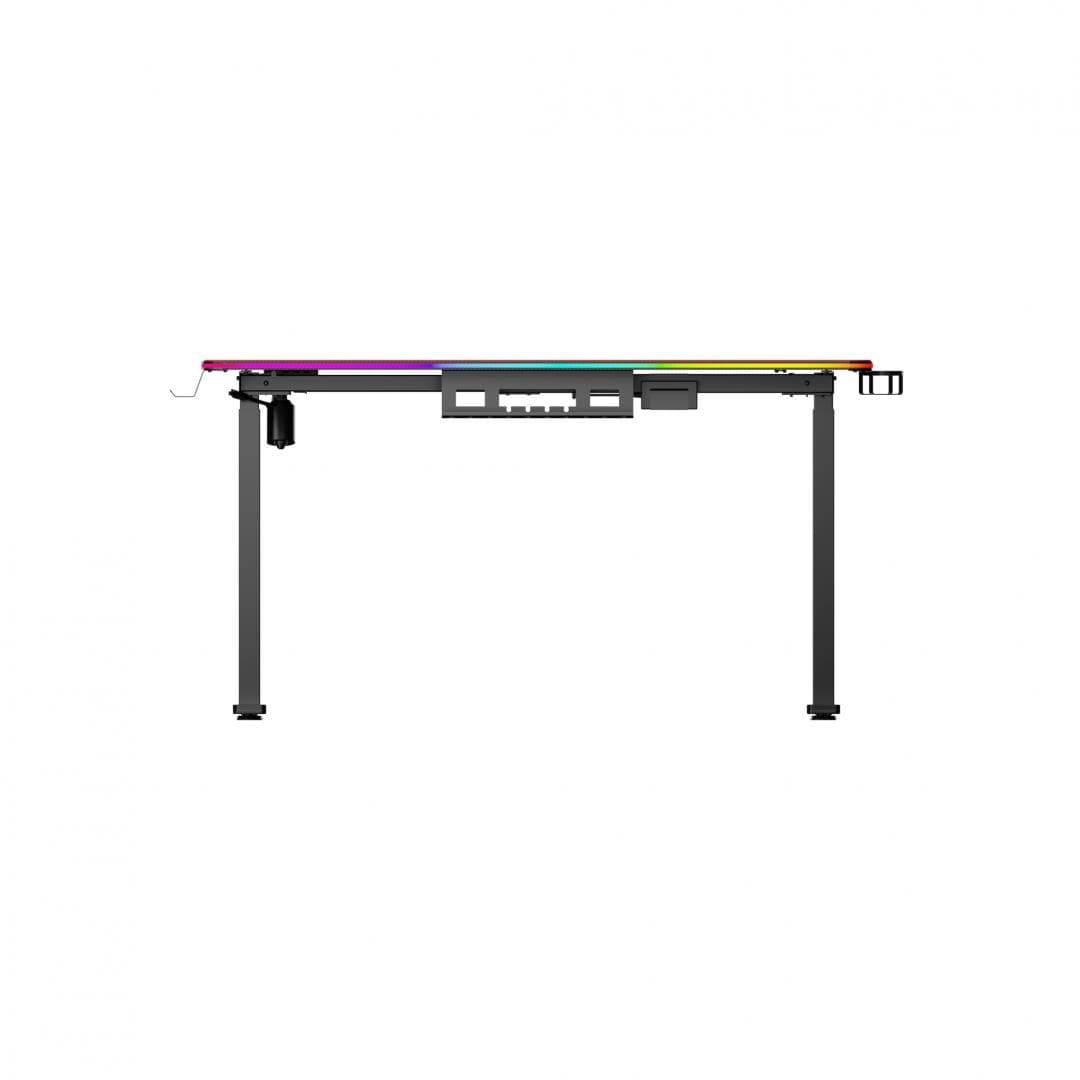 Birou electric Serioux Carbon Pro RGB, reglabil pe inălțime, Dimensiuni - 4