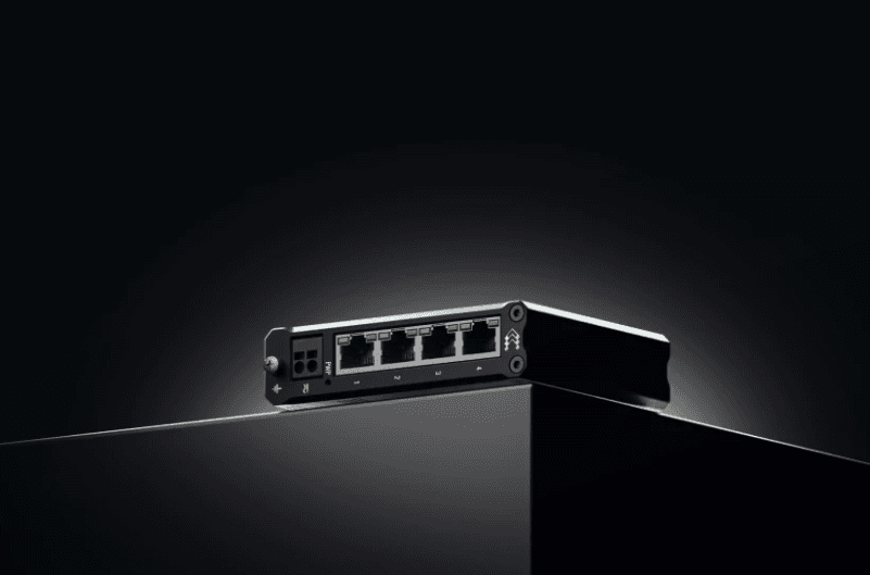 TELTONIKA 4PORT UNMANAGED DIN RAIL SWITCH TSW304, Interfata: 4 x - 3