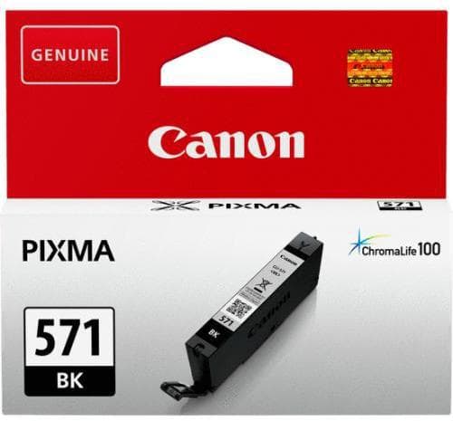Cartus cerneala Canon CLI-571BK, black, capacitate 7ml, pentru Canon Pixma