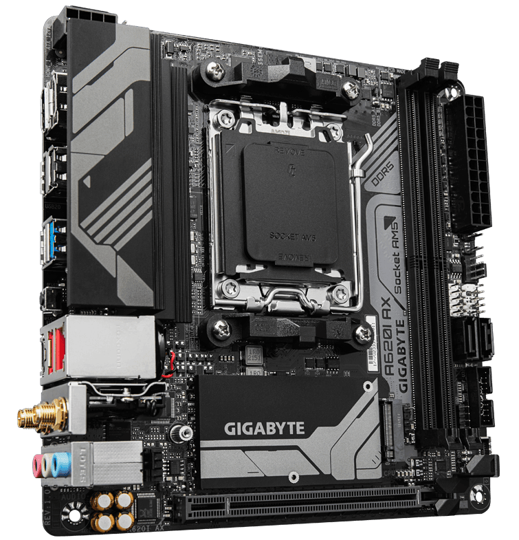 Placa de baza Gigabyte A620I AX, Socket AM5, DDR5, Mini-ITX - 3