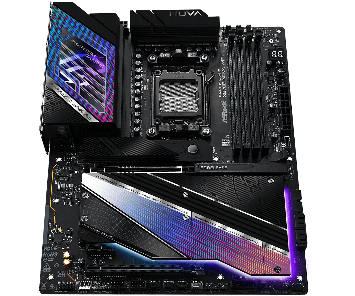 Placa de baza ASRock X870E NOVA WIFI, Socket AM5, DDR5, - 8