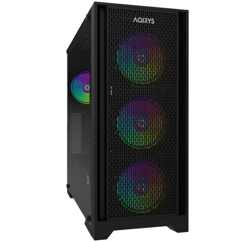 Carcasa AQIRYS Avior, RGB, Mid Tower, Black - 4