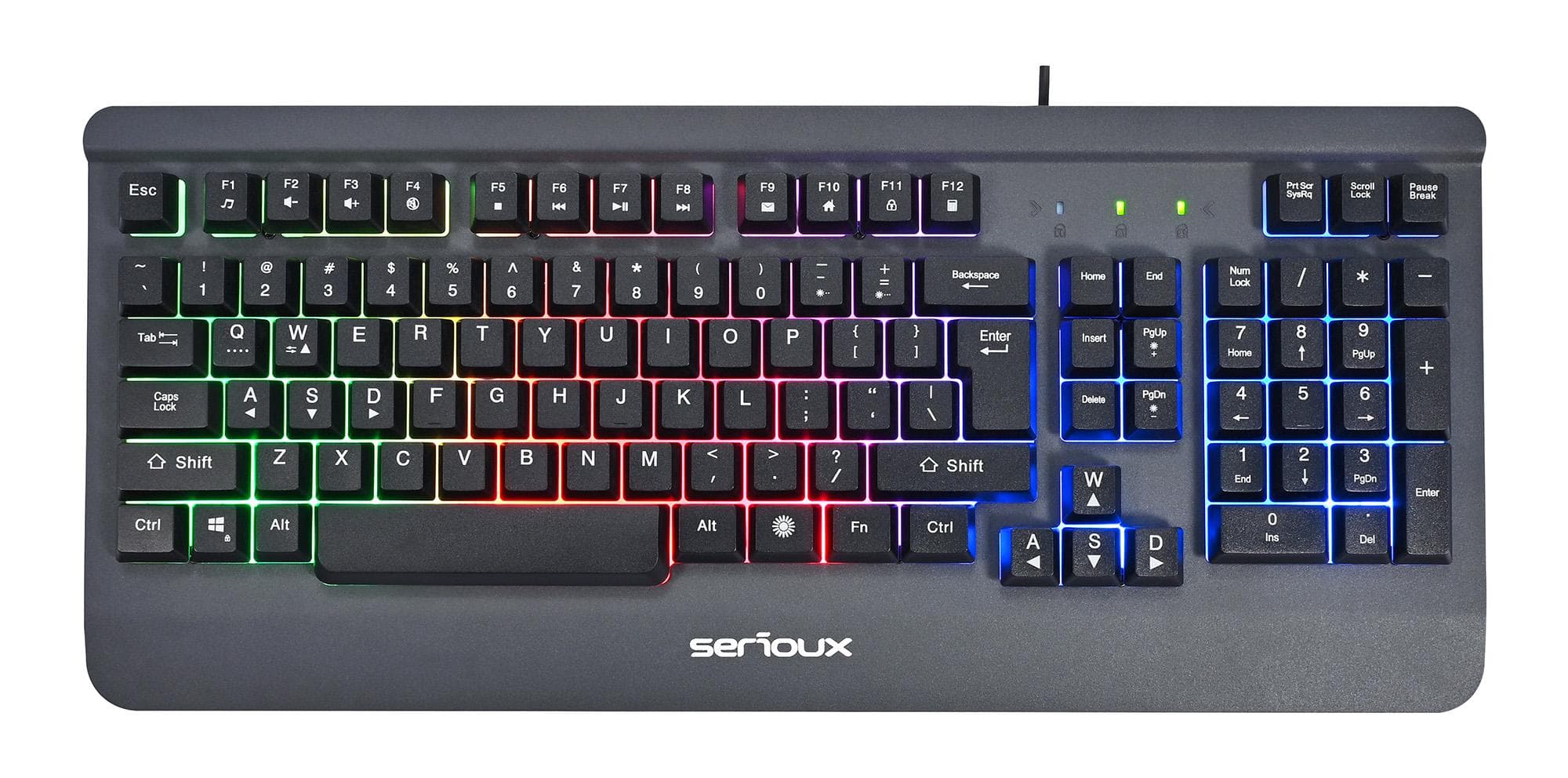 Kit Gaming Serioux Kayel 4 in 1, Tastatura de gaming, - 3