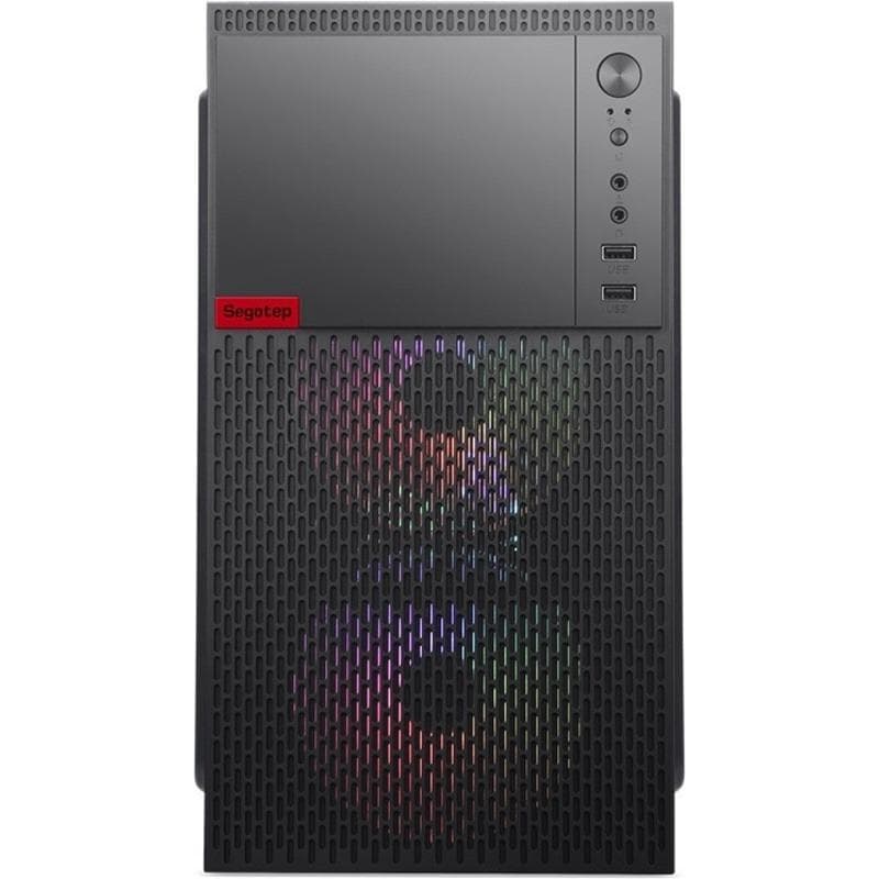 Carcasa Segotep Knight W3, RGB, Mini Tower, Black - 2