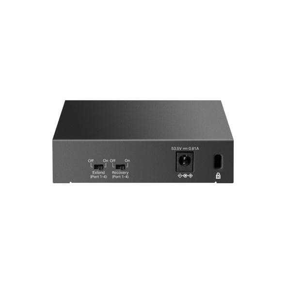 "5-Port 10/100 Mbps Desktop Switch with 4-Port PoE PORT: 4× - 4