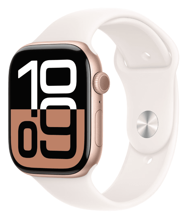 Apple Watch Series 10 GPS 46mm Rose Gold Aluminium Case - 2
