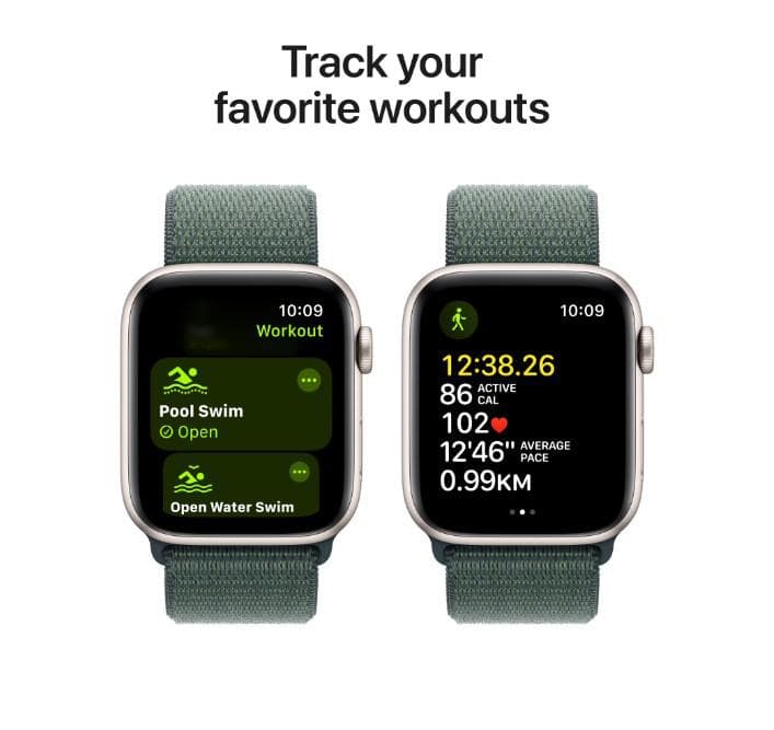 Apple Watch SE GPS + Cellular 44mm Starlight Aluminium Case - 4