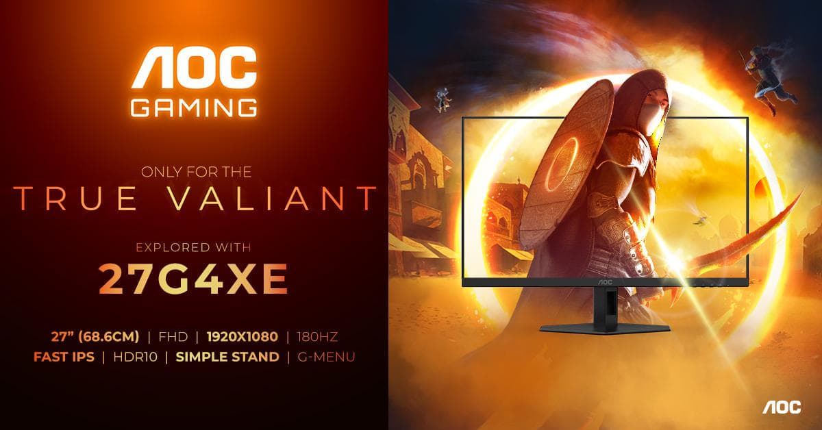 Monitor AOC 27" 27G4XE - 5