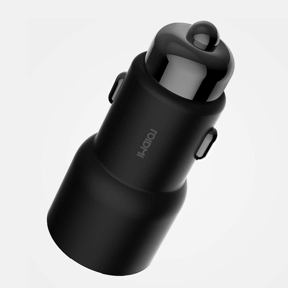 Incarcator auto Xiaomi Roidmi 3S, 2xUSB, incarcare rapida, Bluetooth 4.2,