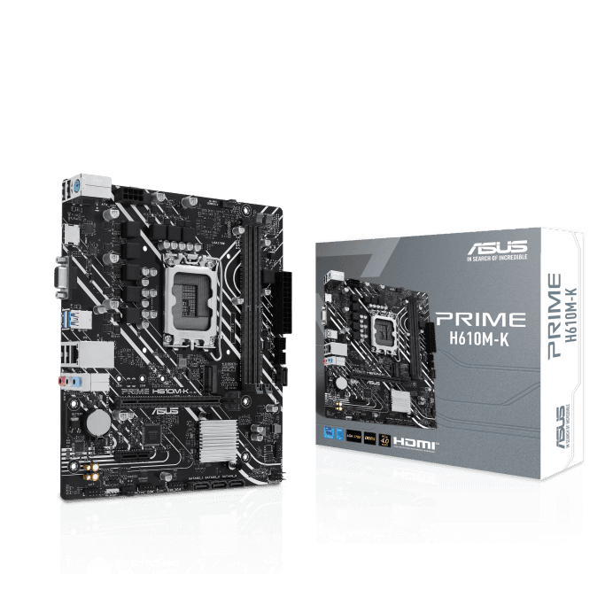 Placa de baza ASUS Prime H610M-K, LGA 1700, DDR5, mATX