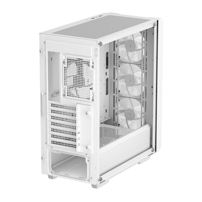 Carcasa DEEPCOOL CC560 MESH V2 WH, RGB, Mid Tower, White - 6