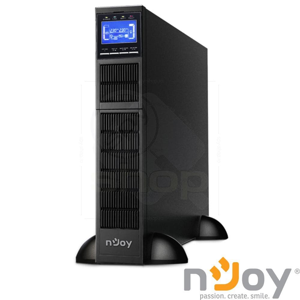 UPS nJoy Balder 6000, 6000VA/6000 W, On-line, LCD Display, Management,