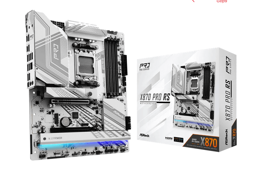 Placa de baza ASRock X870 PRO RS, Socket AM5, DDR5,
