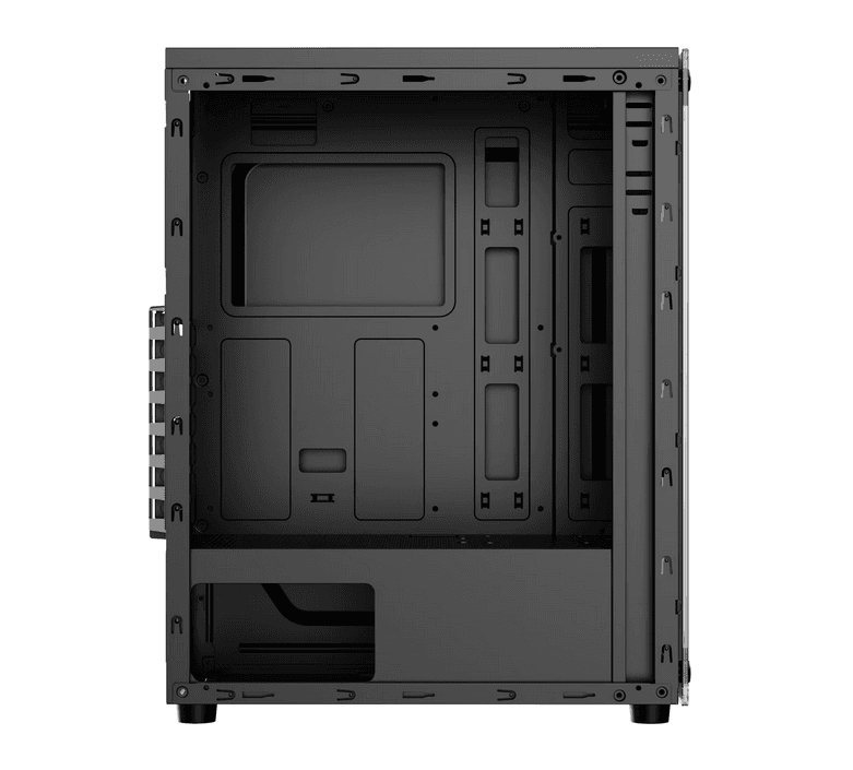 Carcasa PRO GAMING ELEMENT, RGB, Mid Tower, Black - 7