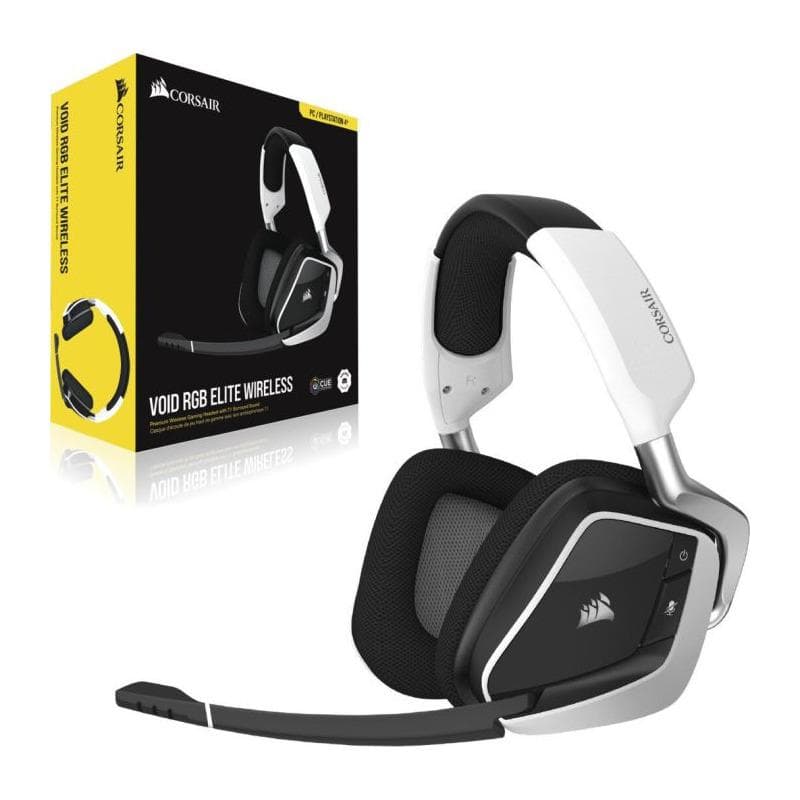 Casti Gaming Head-band CORSAIR VOID RGB ELITE Wireless, Fara Fir,