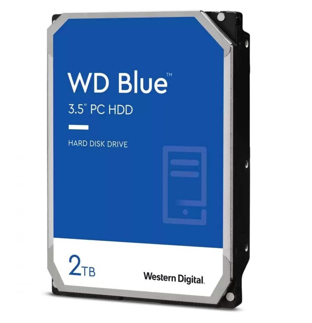 HDD desktop WD Blue, 2 TB, 7200 RPM, 256 MB,