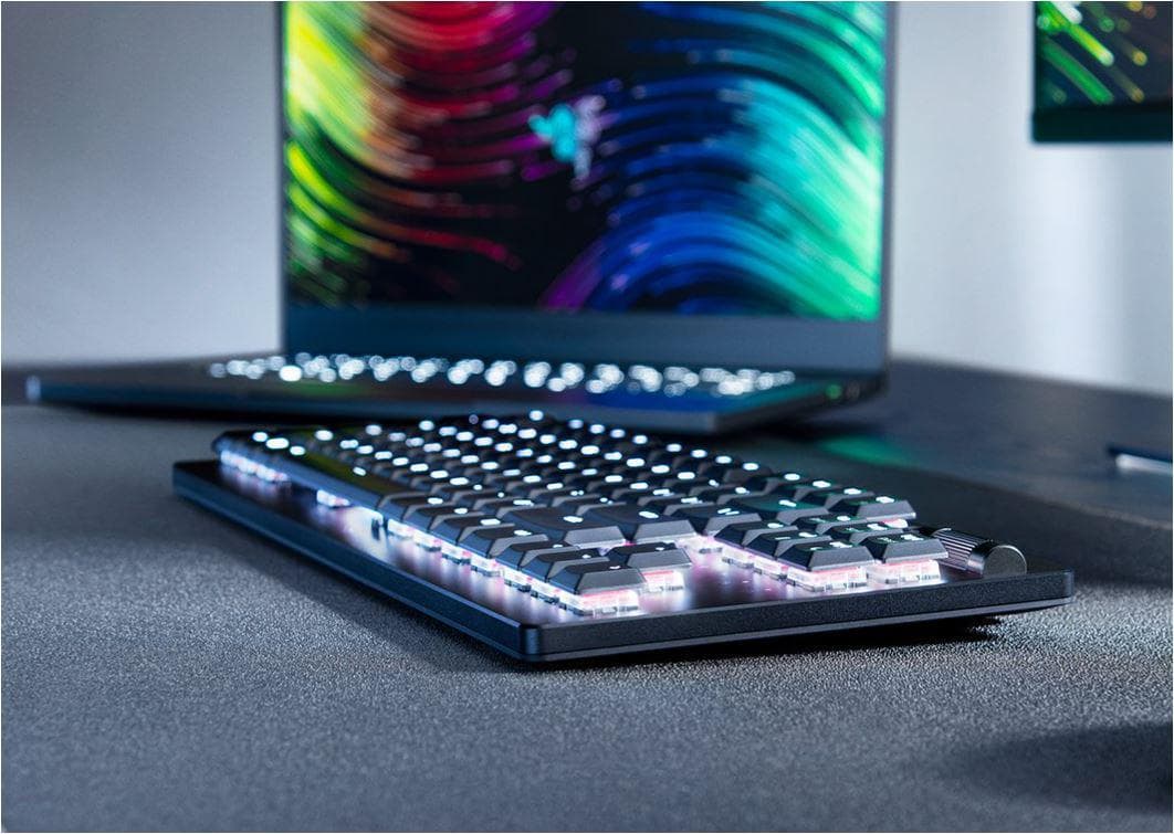Tastatura Razer DeathStalker V2 Pro Tenkeyless, wireless, bluetooth, cu fir, - 3