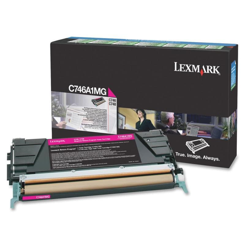 Toner Lexmark C746A1MG, magenta, 7 k, C746dn , C746dtn ,