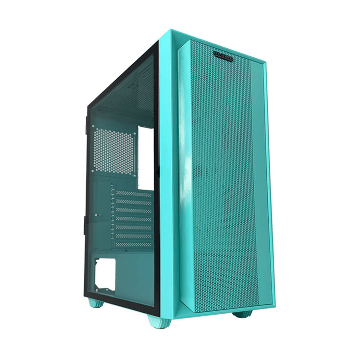 Carcasa PRO GAMING Jungle, RGB, Mid Tower, Verde - 7