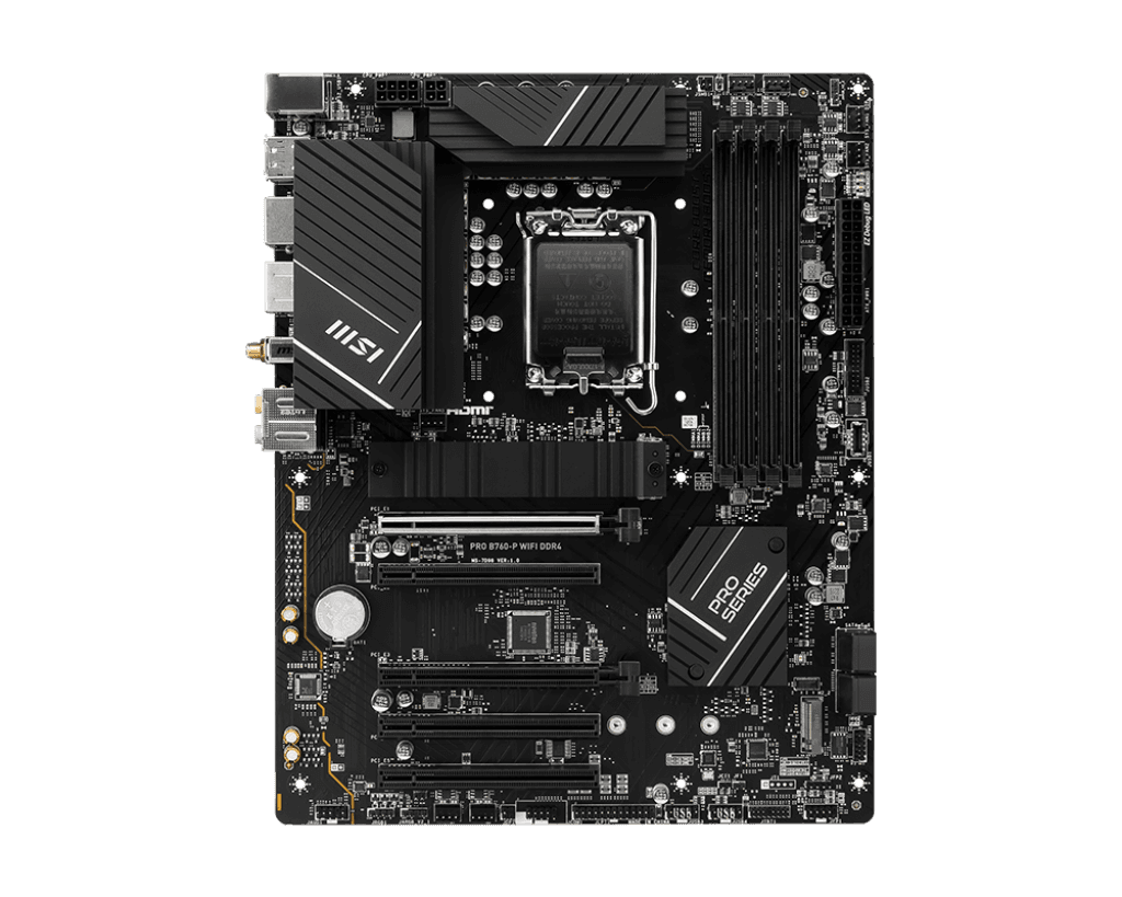 Placa de baza MSI PRO B760-P WIFI, Socket 1700, DDR4, - 2